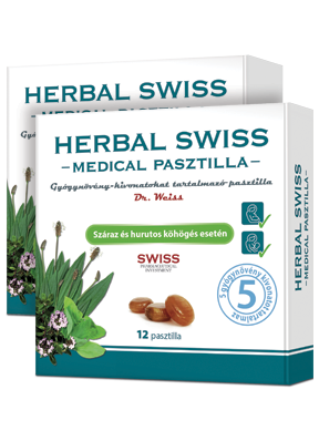 Herbal Swiss Medical pasztilla, főkép